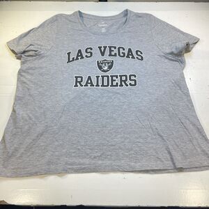 LAS VEGAS RAIDERS WOMENS Sz 3X SHIRT NFL FOOTBALL  Fanatics